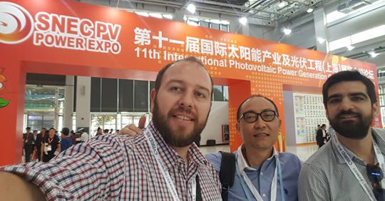 On Networking - Visitamos la Feria SNEC en Shangai, China 